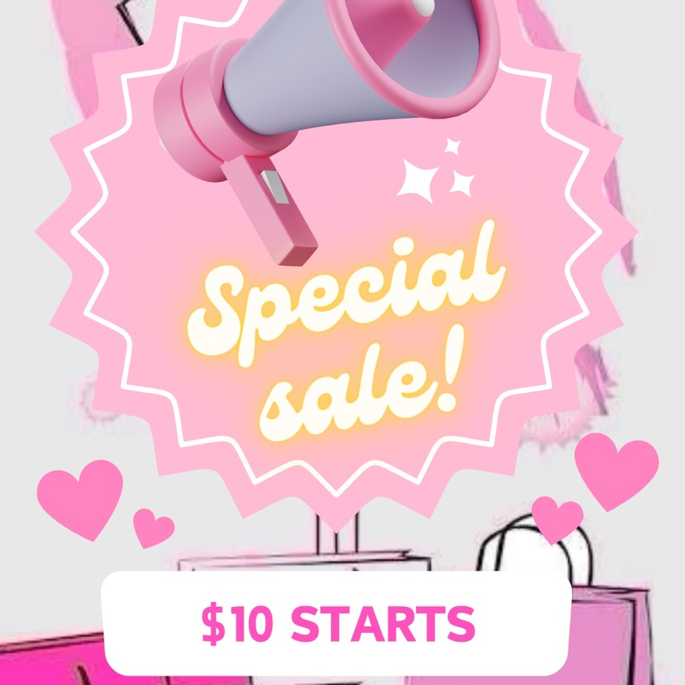 $10 STARTS END OF SUMMER SALE!